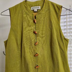 Linen Vest - Ann Taylor